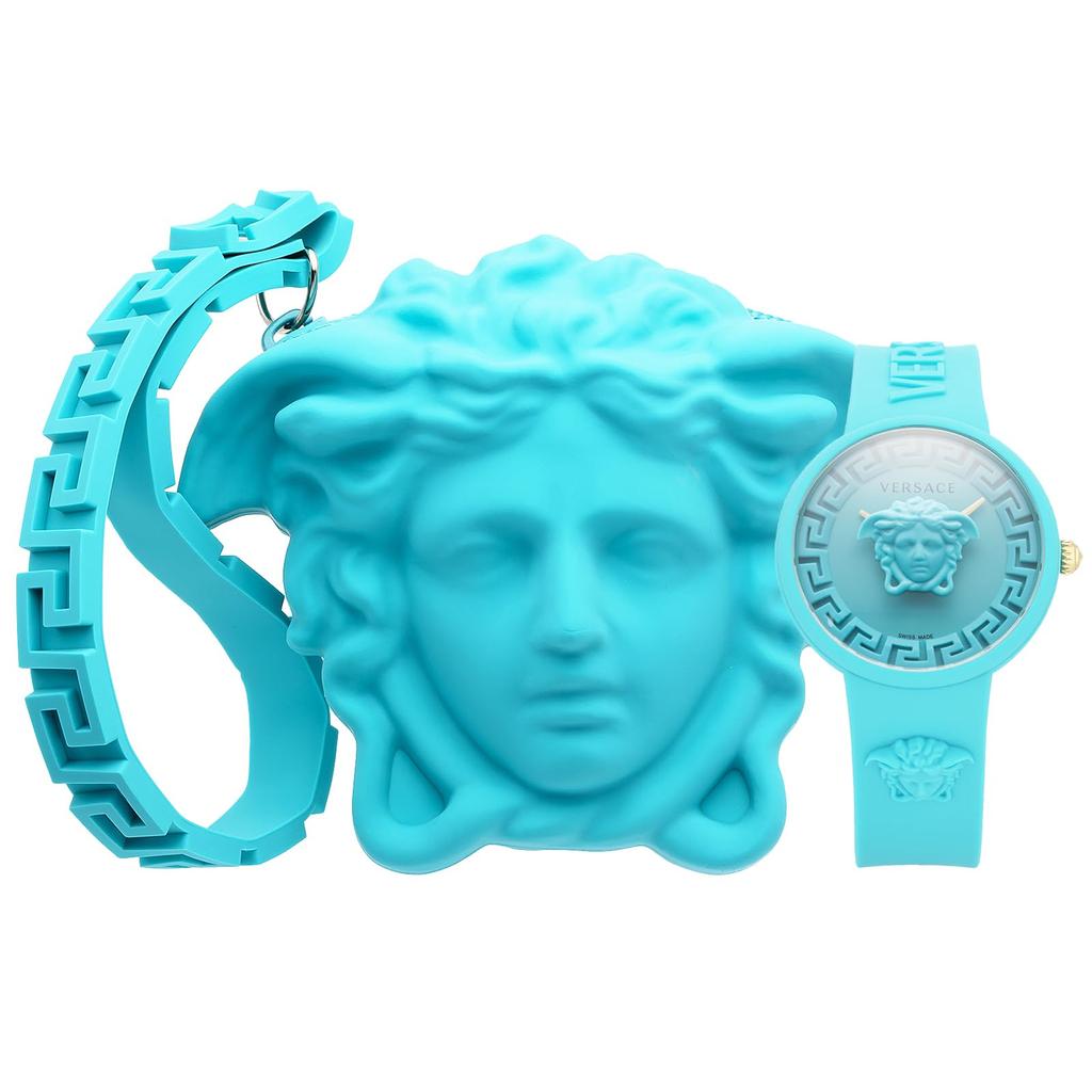 Часы MEDUSA POP Blue Dial Quartz 3 ATM Waterproof Sapphire Glass 40mm VE6G00423 Blue [Versace] Womens [Item]