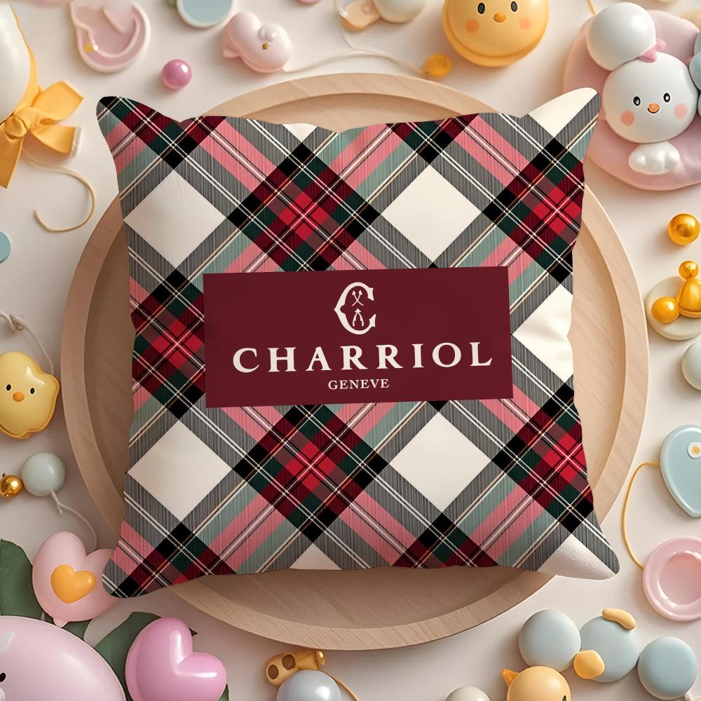 Французская наволочка C-Charriol Cushion Cover для дома и автомобиля, многоцелевая, двусторонняя, мягкая и прочная для повседневного использования
