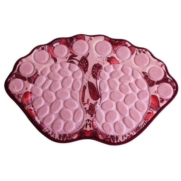 Cobblestone 3d Print Foot Pebble Carpet Nonslip Absorent Water Floor Mats Bathroom Area Rug Pads