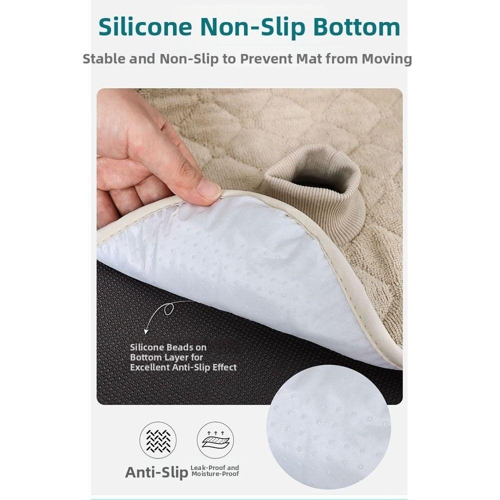 Nonslip Design Strollers Liner Water-Absorbent Seat Pad Baby Stroller Seat Cushion Toddler