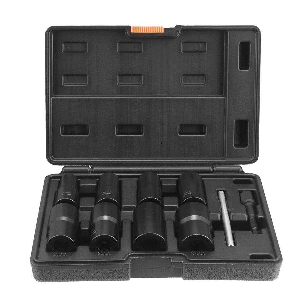 Bolt Extractor Set, 10 Piece Lug Nut Remover Socket Tool, 1 2 Inch Drive Bolt Nut Extractor Kit, Extraction Socket Set