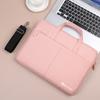 Solid Pure Neat 15.6 Inch Laptop Bag, Pink