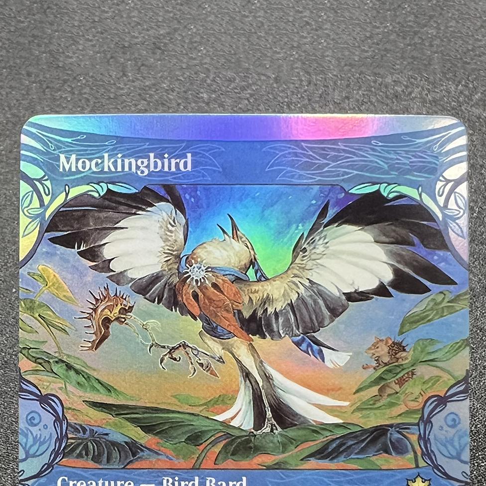Jace Blc Mockingbird Blb Reanimate Cc2 Сага Озолитурцы Sch Фольга Верхняя TCG Пользовательская Английская Карта Качество Доска Коллекционная Карточная Игра
