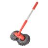 Three-Section Telescopic Car Wash Mop Roof Window Cleaning Maintenance Auto Supplies Double Brush Head Rotating