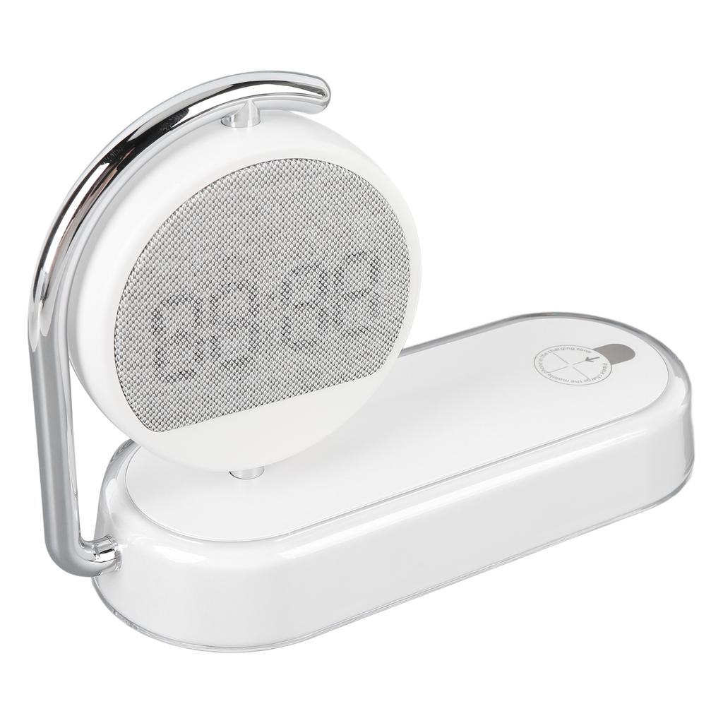 Ночник с будильником 15 Вт, беспроводная зарядка, ночной светильник для чтения для дома, офиса, общежития