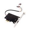 1000Mbps Gigabit Ethernet PCI-E PCI Express RJ45 Network Card Computer Desktop PC Power Switch On/off  with Controller
