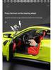 1:24 BMW M4 Diecast Car Model with Shock Absorption, Pull-Back, Steering, Sound, and Light Features.