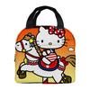 Hello Kitty Портативная сумка для еды Мультяшная сумка для бенто Термосумка для ланча с сумкой для хранения риса Портативная