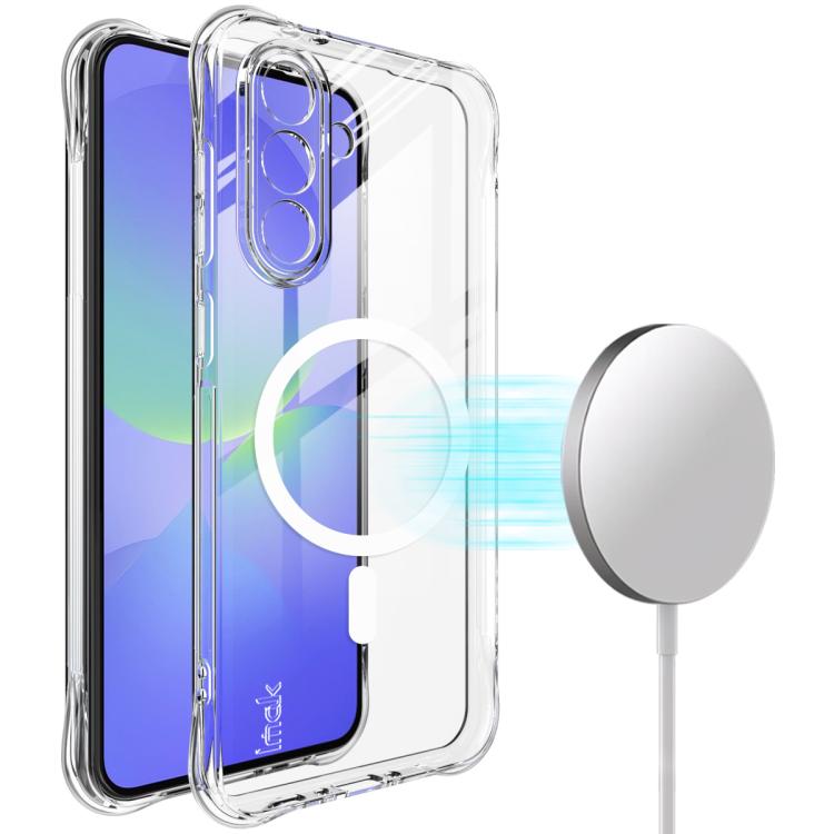Magnetic Shockproof Airbag TPU Phone Case For Galaxy A26 5G, Raised Camera Protection Anti-Scratch Magnetic Protective Cover