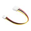 Переходник Molex 4-pin на маленький 4-pin для питания дисковода FDD, Компьютерный IDE на разъем питания, Шнур