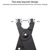 Плоскогубцы для звеньев велосипедной цепи Мини-скребки для быстрого снятия и установки велосипедных цепных пряжек Инструменты для ремонта зажимов для велосипедной цепи