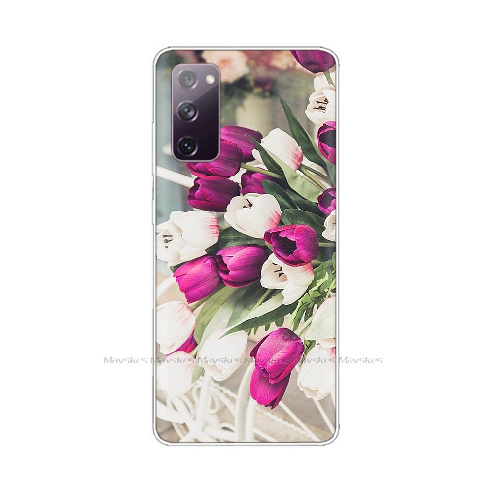 Чехол для Samsung S20 FE 4G 5G Мягкий ТПУ Силиконовый Чехол для Телефона Для Samsung Galaxy S20 Fan Edition S20 Lite FE S20FE Задняя Крышка Funda