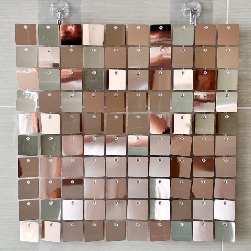 1 шт. модный прозрачный фон с пайетками для самостоятельного изготовления, мерцающий блестящий квадратный декор для свадьбы с пайетками