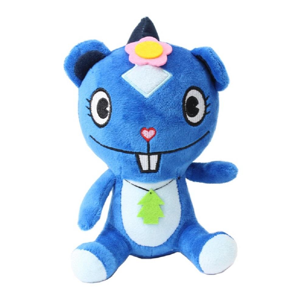 25CM HTF Happy Tree Friends Anime Happy Tree Friends Soldier Fliqpy Plush Toys Dolls Military Flipy Doll Plush Toy for Kids Gift