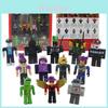 12 шт. Roblox Новый игровой персонаж Аксессуар Мини Экшн Фигурки Куклы Детский Подарок Игрушка