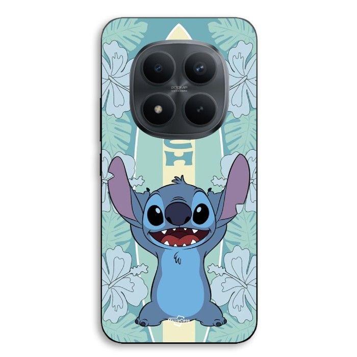 Coque de téléphone - MANIACASE - Xiaomi Redmi Note 15 Pro Plus 5G - silicone TPU - motif Stitch Surf Disney - Noir