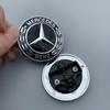 Новый Для Mercedes Benz Mercedes Benz Плоский Капот Логотип Эмблема Значок автомобильный Аксессуар G350 G500 G55 G63 G65 Звезда