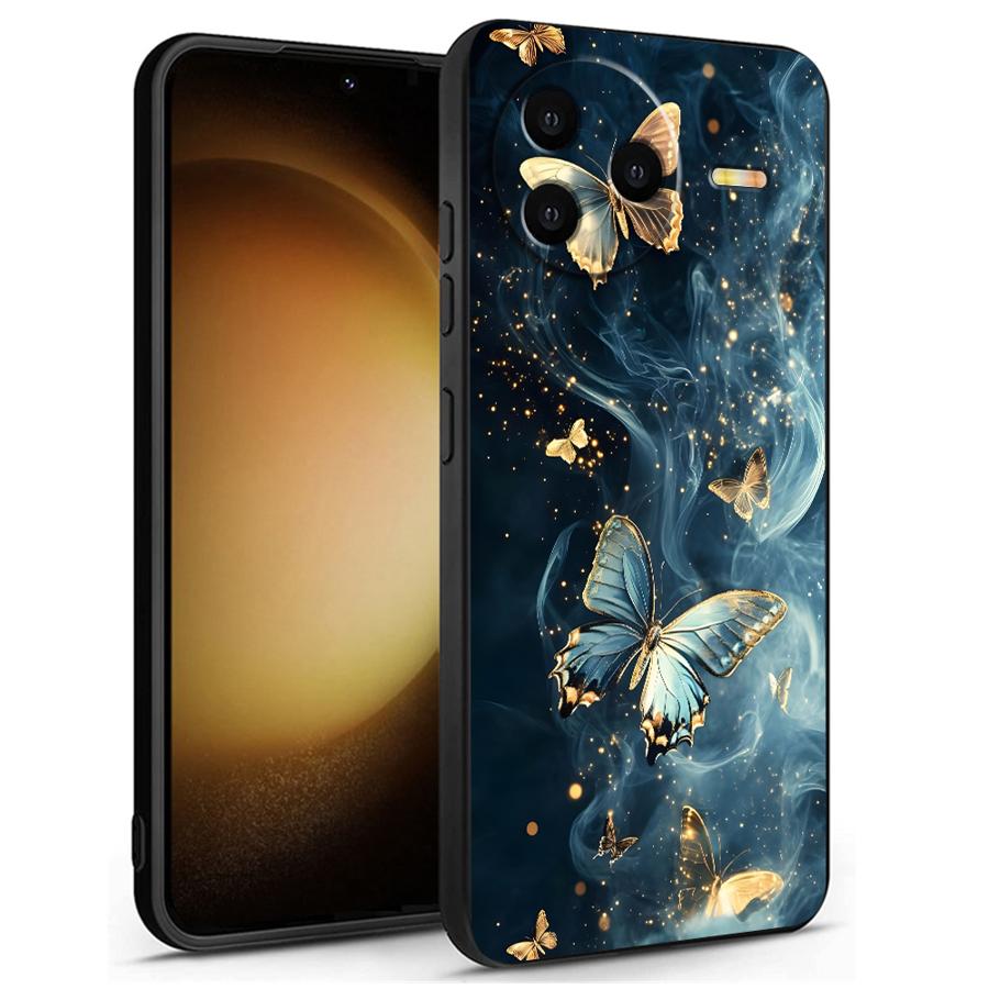Creative Cartoon Butterfly Case for Xiaomi Redmi 12C A5 A3 A4 10 13C 9 K40 K80 Pro A1 A2 Plus 14C Funda Phone Cover