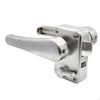 RV Toilet Door Lock Bathroom Metal Furniture Hardware Easy Installation Latch Level for