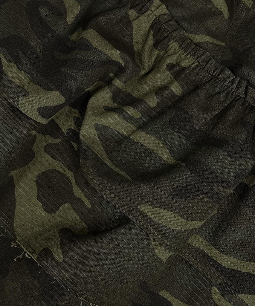 Grails Ruffle Layered Skirt [Camo]