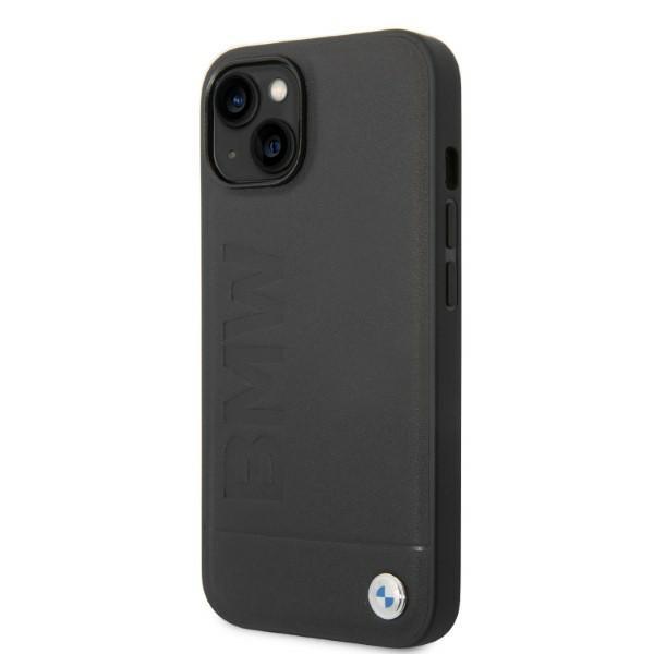 Etui do iPhone 14 BMW Signature Logo Black Hardcase MagSafe