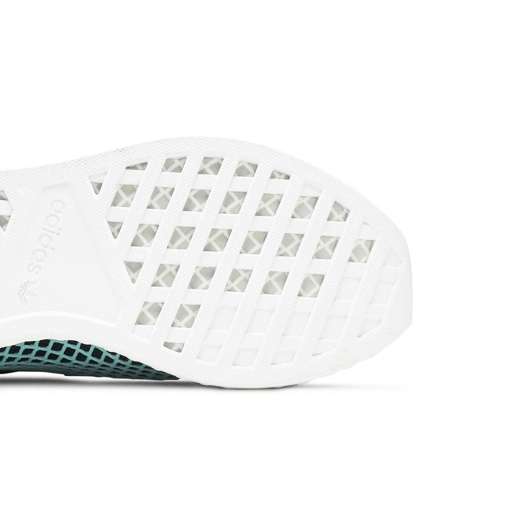 adidas Deerupt Runner 'Core Black' (Unisex) Core Black / Core Black / Blue Spirit Running Shoes CQ2623