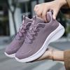 Женская обувь, дышащие кроссовки, женские повседневные розовые туфли, женские сетчатые спортивные прогулочные кроссовки, большие размеры