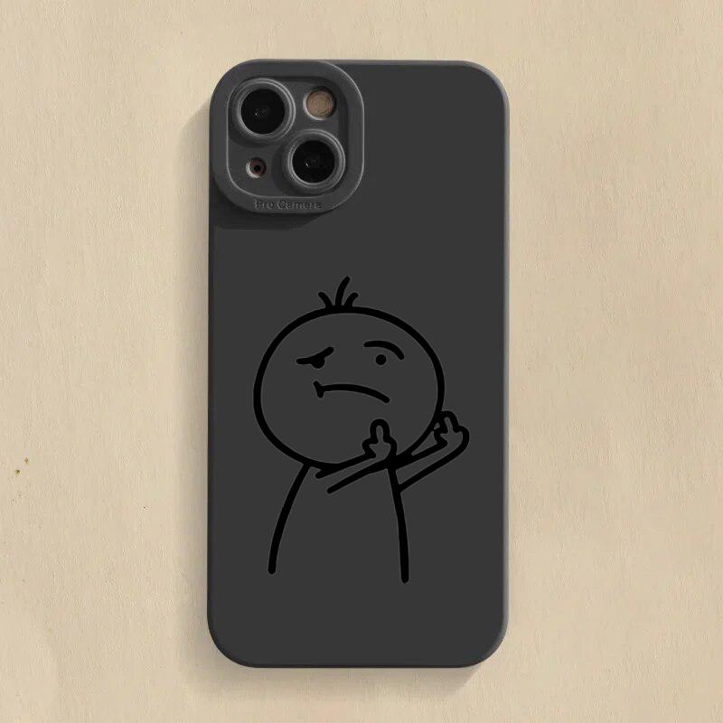 Popular Cartoon Fun Matchman Silicone Case For Redmi Note 12 11 Pro Plus 5G Turbo 12S 11S 10S 10 9S 9 Redmi 10C 12C Cover