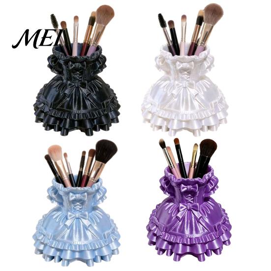 Pen Holder 3D Printed Dress Shape Holder, Cute Desk Organizer School Supplies for Makeup Brushes Stationery, Creative Home Office Decor Gift Teachers