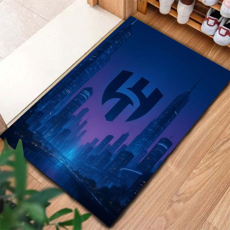 Al-Hilal Saudi FC Carpet Rug for Living Room Bedroom Home Sofa Decoration,Kids play Non-slip Floor Mat