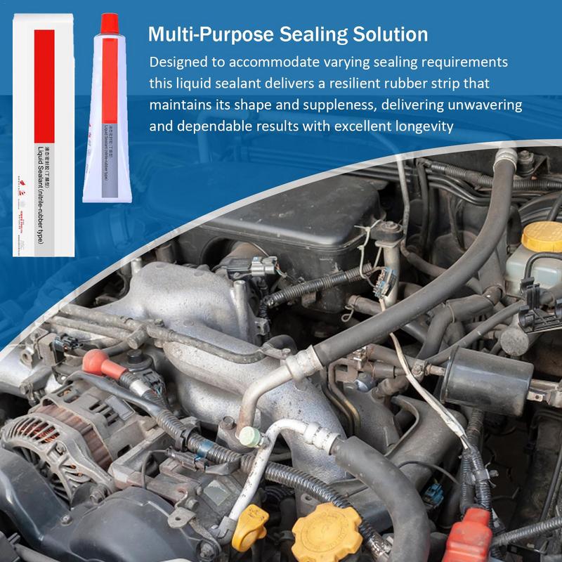 Герметик для резервуаров для воды 80 г Водонепроницаемый клей для склеивания металлов Высокотемпературный герметик Герметик для автомобильных резьбовых водопроводных труб