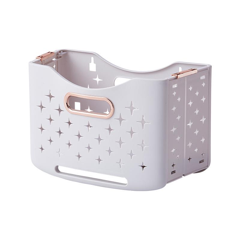 Wall-Mounted Foldable Laundry Basket: Large Capacity, Multifunctional Storage