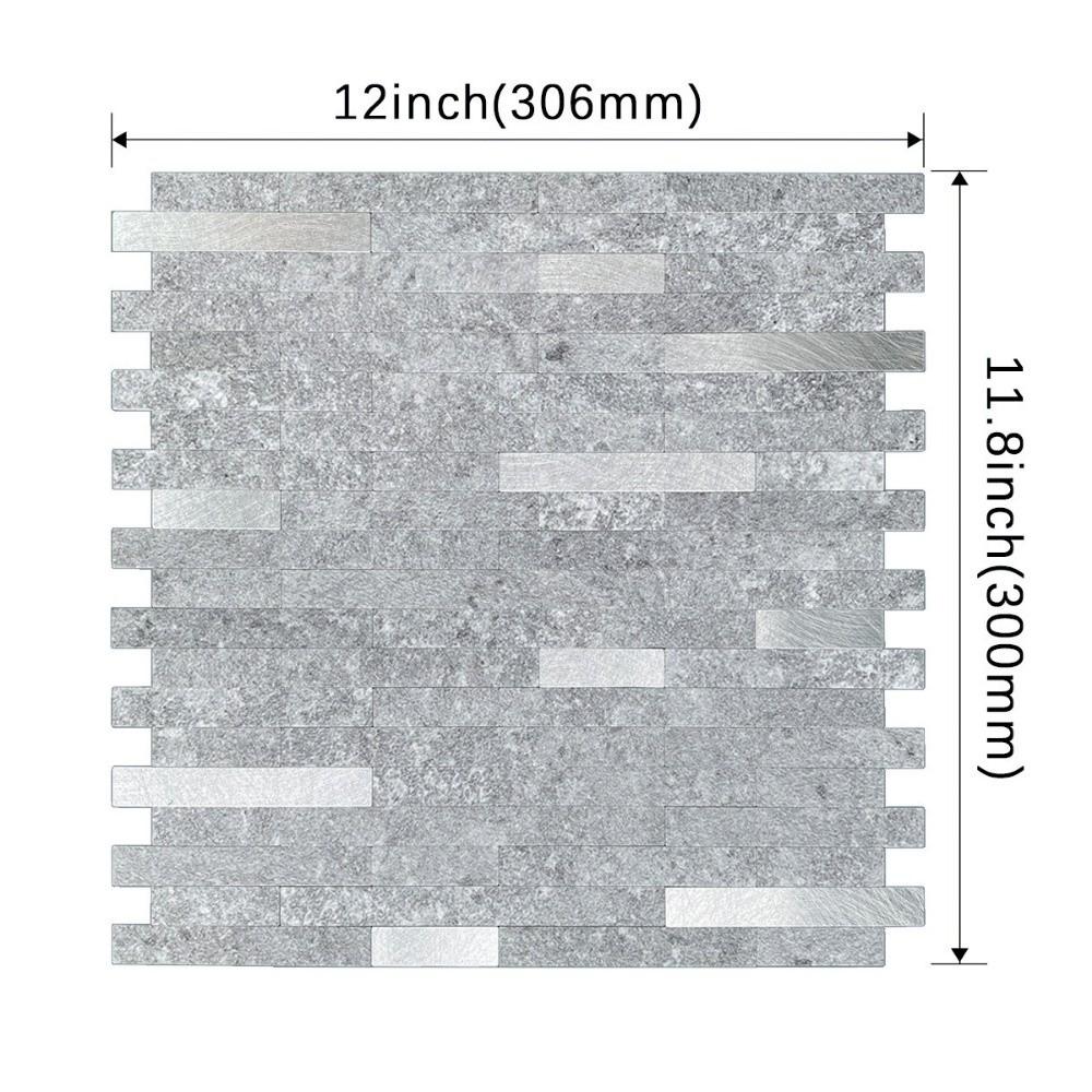 Waterproof 3d Tiles PVC Wall Panels New Marble Tile For Bedroom Living Room