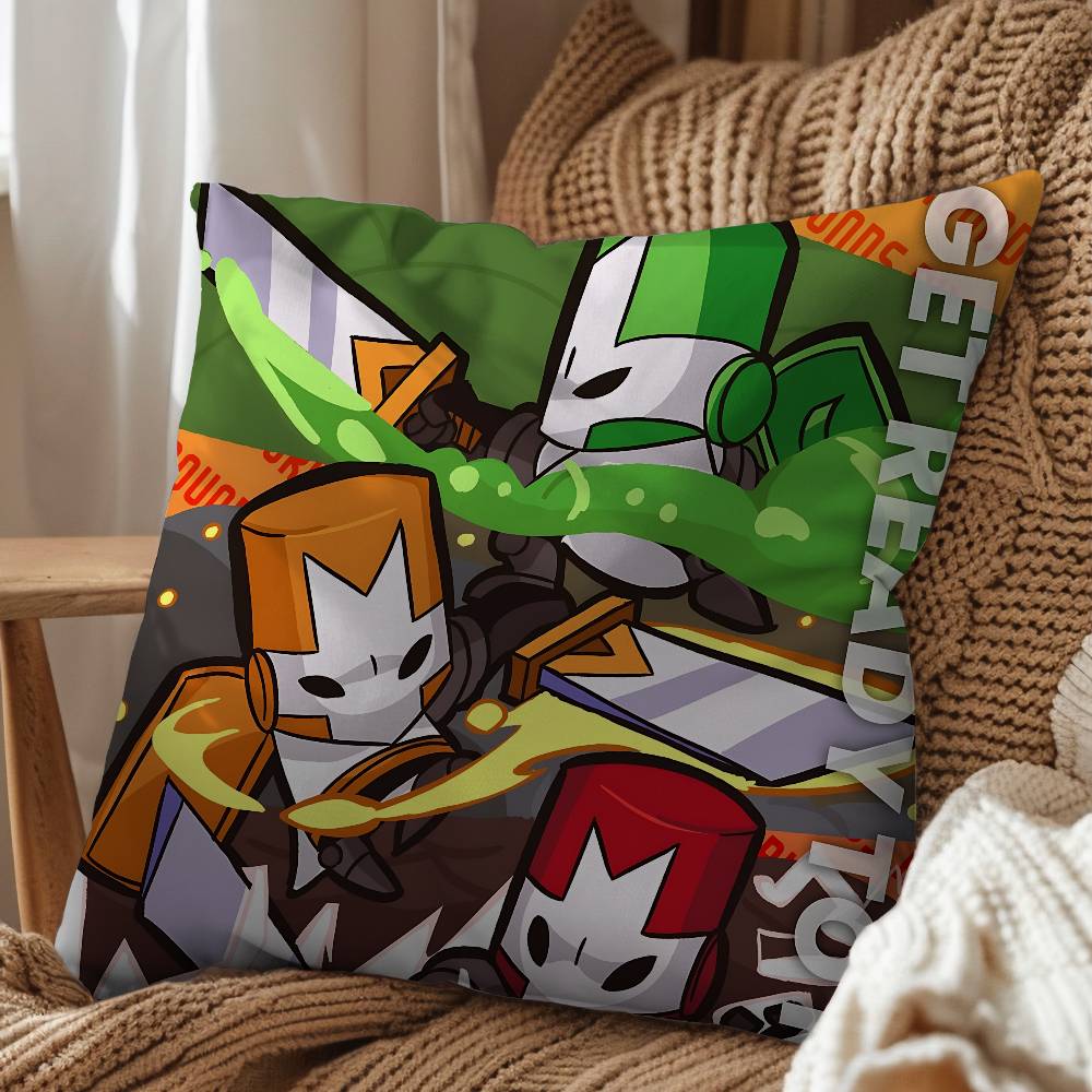 Арт милый крутой Чехол на подушку Castle Crashers чехол на подушку для дивана в гостиной чехол на подушку для кровати в спальне домашний декор