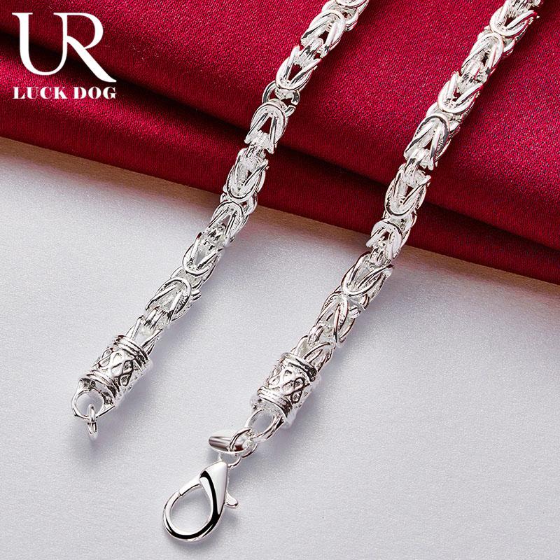 Ожерелье из стерлингового серебра 925 пробы с цепочкой-краном, модные свадебные украшения