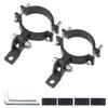 2pcs Motorcycle Spotlight Mount Clamp Bracket Aluminum Alloy LED Light Bar Tube Holder for Motorcycle Scooter Dirt Pit Bike SUV
