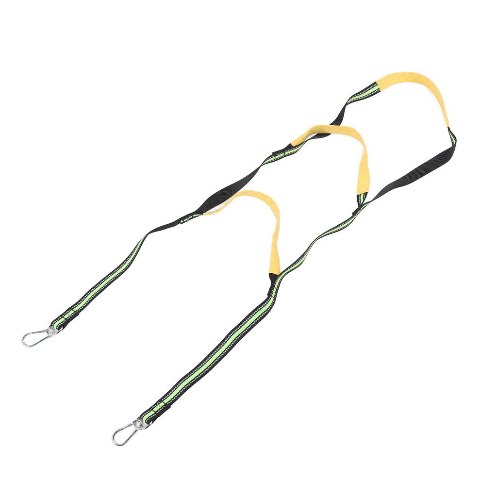 Лестница для лодки из веревки, 3 ступени, складная мягкая лестница для плавания для надувной лодки, каяка, каноэ, флуоресцентно-зеленая