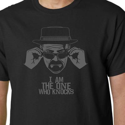 Футболка Breaking Bad Я тот, кто стучится Уолтер Уайт Хайзенберг Звоните Солу