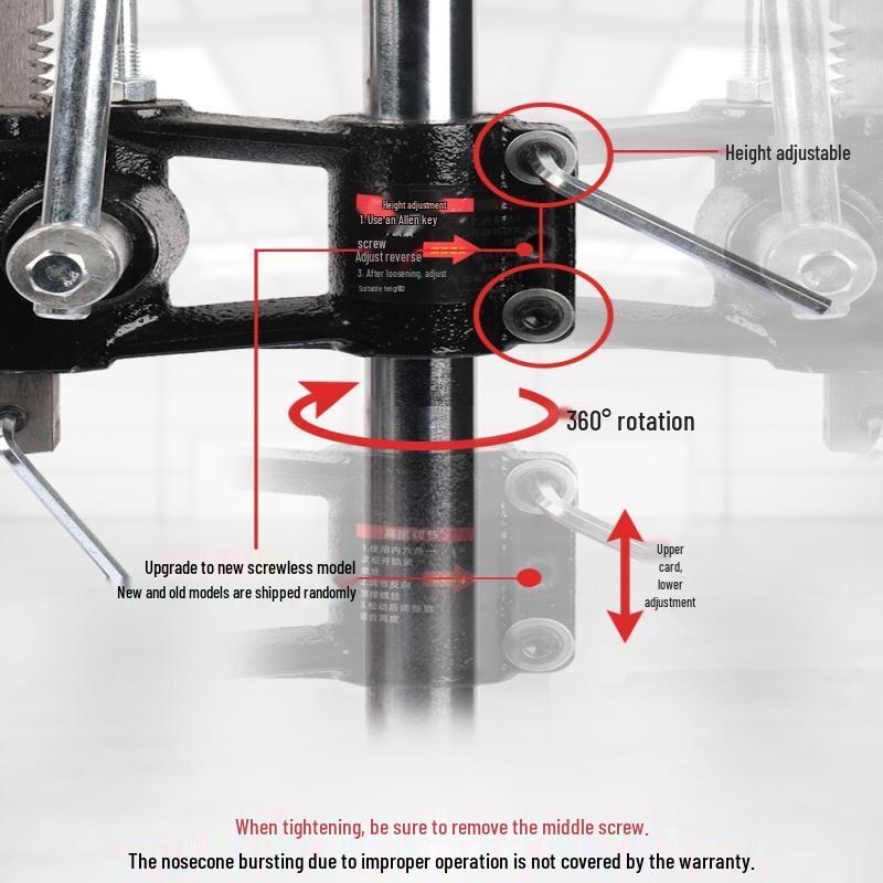 Aokewen 32-Type Manual Round Head Hollow Punch Press
