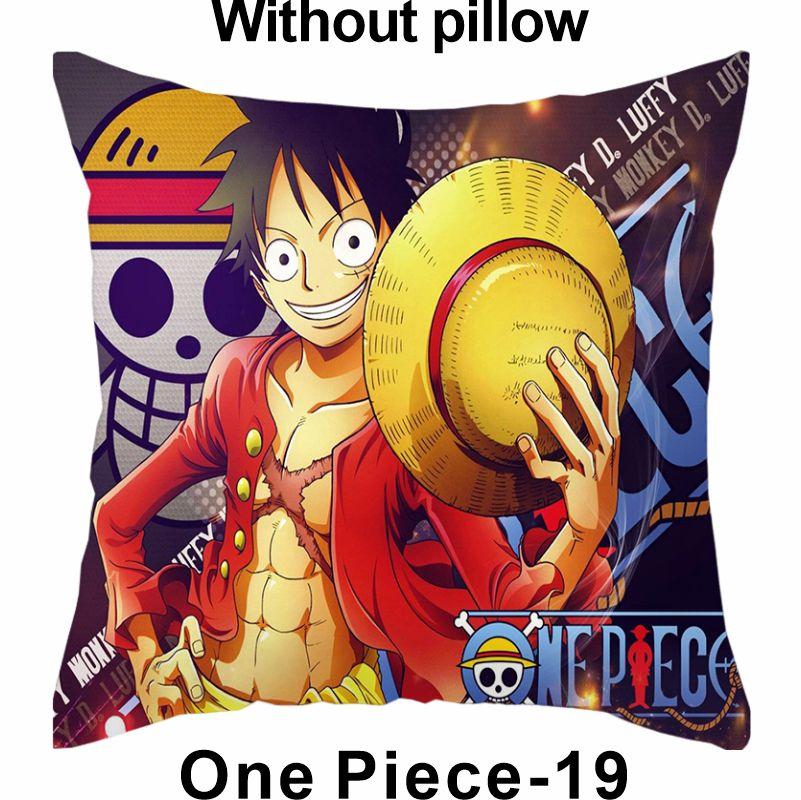 Наволочка с изображением Манки Д. Луффи из One Piece Эксклюзивная лимитированная серия для фанатов аниме Декор в тематике сокровищ для спальни студенческого общежития