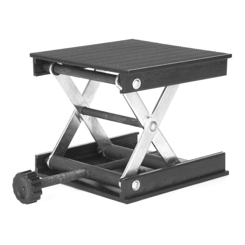 Lift Height Range Lab Lift Stand Table Aluminum Zinc Zinc Alloy Lab Jack Plate Scientific