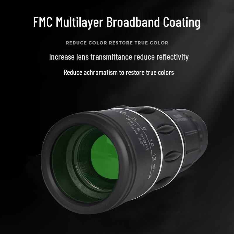 High-Power 40X60 Monocular Telescope - HD, Night Vision, Wide Angle, Handheld