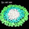 50/100pcs Luminous Stones Glow In The Dark Pebbles Glowing Stones for Outdoor Walkways Home Garden Yard Decor Fish Tank Pebble Rocks