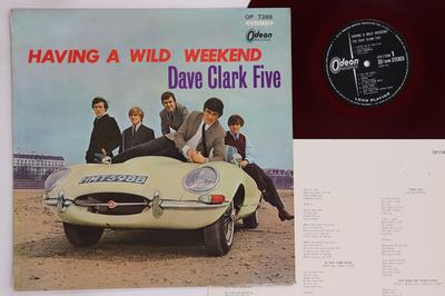 LP Пластинка DAVE CLARK FIVE Веселые выходные OP7388 EMI 1965 Япония Рок Б/У