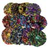 African Pattern Print Ankara Bonnet Double Layer Satin Large Turban for Women Sleep Night Hat Silk Hair Ladies Night Parties