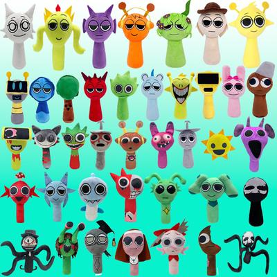 2025 Sprunki incredibox Мягкая игрушка Кукла из хлопковой плюшевой ткани для детей