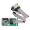 Сетевая карта Mini PCI‑E с погнутым контактом Gigabit Однопортовая Чип I210AT GBE Ethernet RJ45 Карта расширения сети