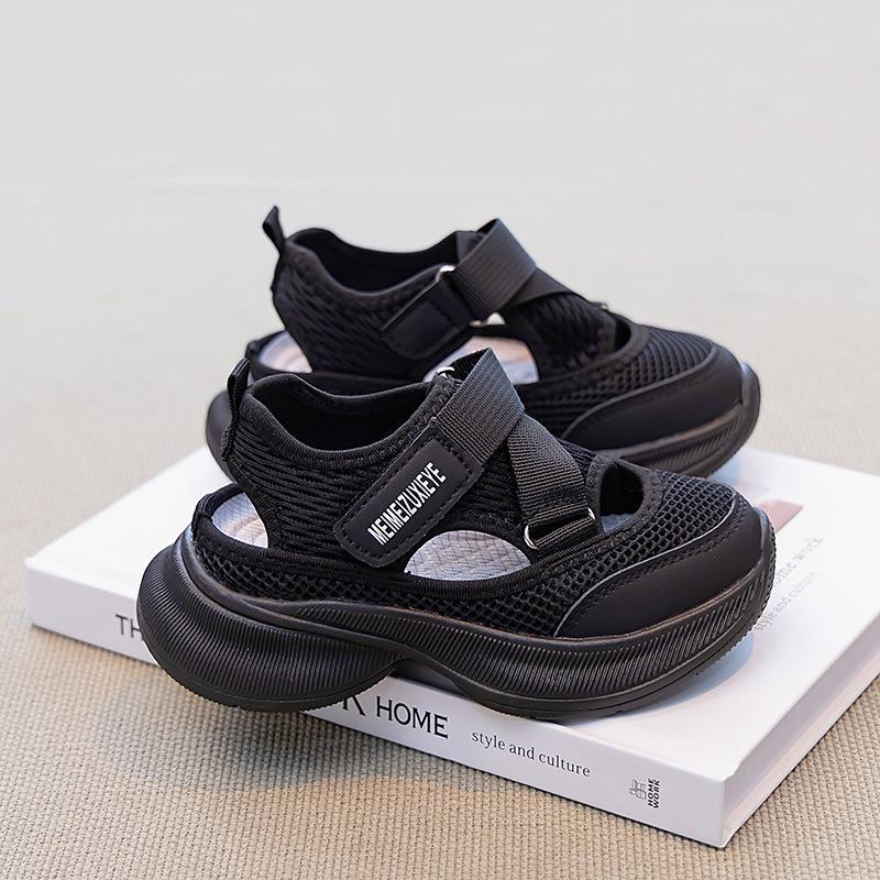 Новые летние детские спортивные сандалии - Функциональная мягкая подошва, закрытый носок, для девочек и мальчиков