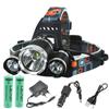 HX Rechargeable Zoom Led Headlamp Fishing Headlight Torch Hunting Head Lamp Camping Headlamp Flashlight Head Light