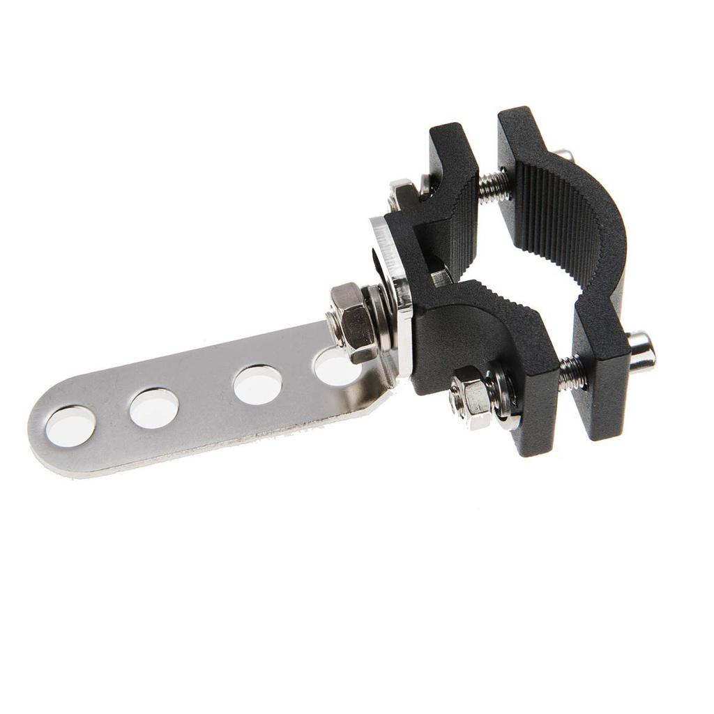 Кронштейн для трубы Lightronic, Крепление для бампера мотоцикла Fokclamp Светодиодный рабочий свет, Специальный кронштейн для подсветки, Нержавеющая сталь